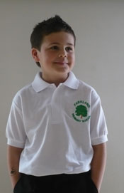 Parkland Primary School Polo Shirt White