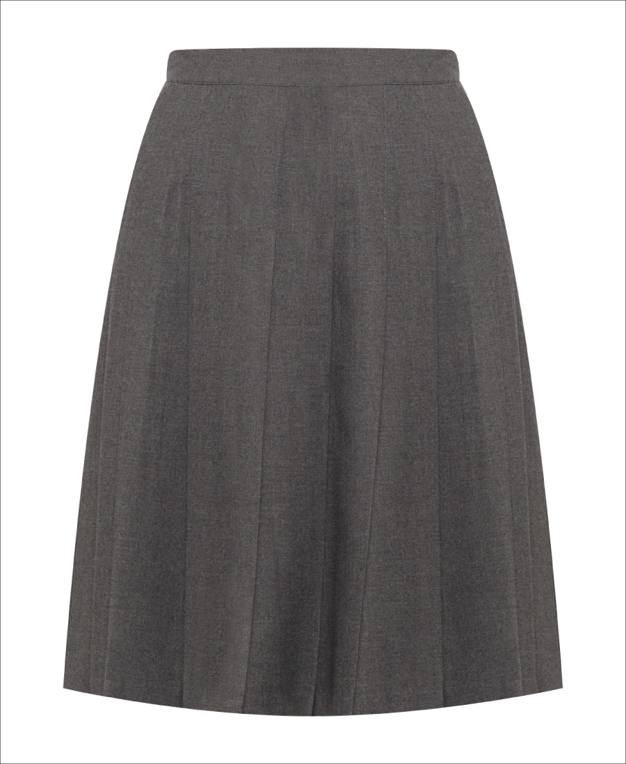 Grey-Pleated-Skirt