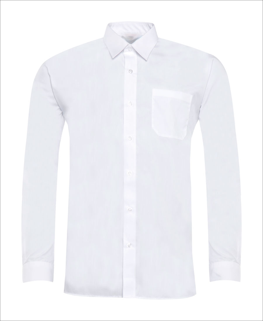 White-long-sleeve-shirt